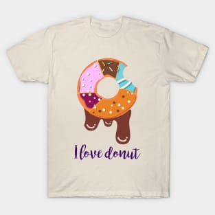 I Love Donut T-Shirt